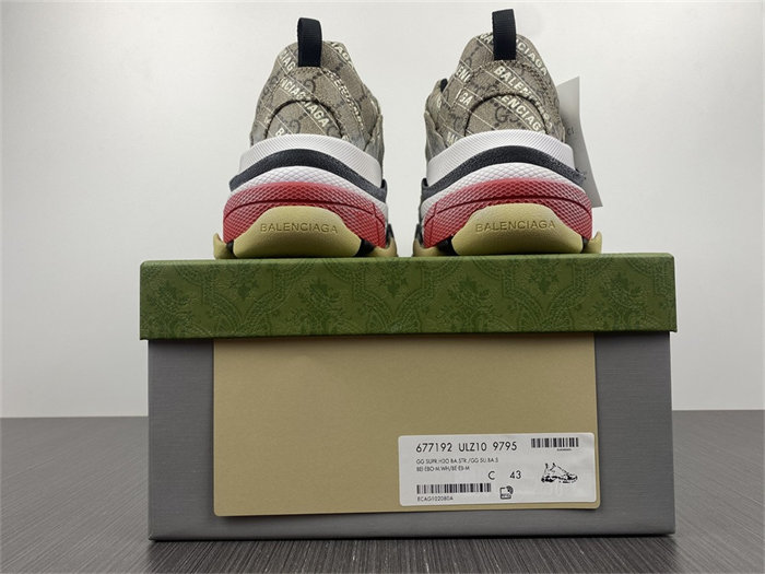 Gocci x BLCG The Hacker Project Triple S Beige 681066 ULZ10 9795