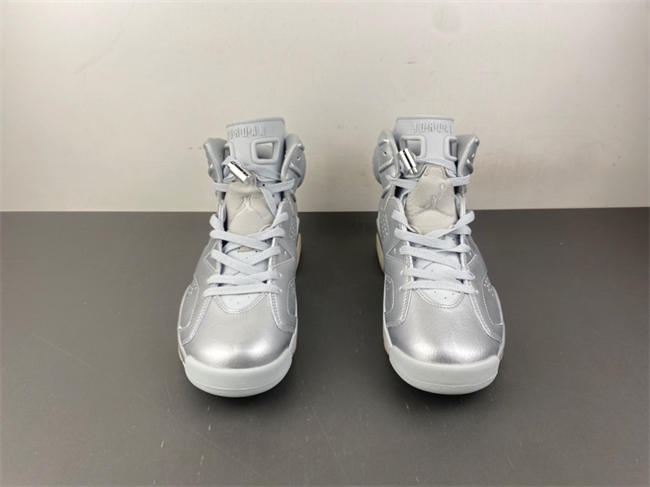 PSG x Air Jordan 6 "Metallic Silver" IQ5135-001