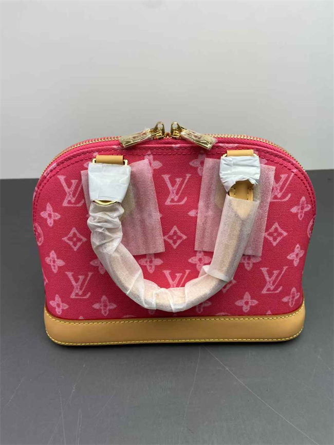 L0vis Vvtt0n Monogram Alma BB Rose Ruban